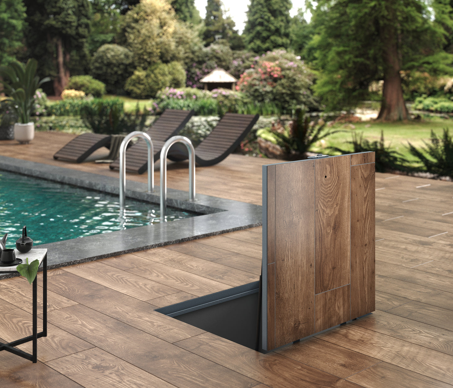Trappe de sol Trappe d’accès 70 x 100 cm Imperméable